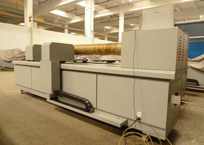 Blue Rotary UV Laser Engraving Machine, Textile Laser Engraver 360 / 720 DPI 2