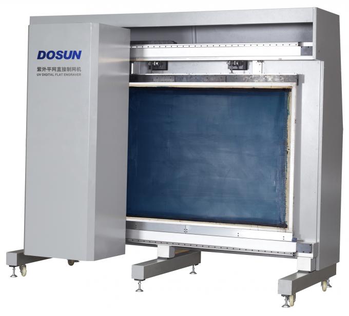 Custom UV Digital Flatbed Laser Engraver Machine , Textile Flat Engraving System 1
